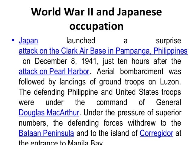 japanese occupation in the philippines ppt economic system in the philippines japanese period